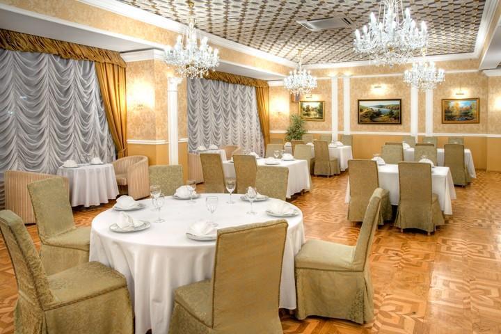 Intourist Hotel Zaporizhia Restaurace fotografie